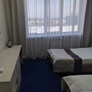 Гостиница Аквилон Новосибирск СТАНДАРТНЫЙ УЛУЧШЕННЫЙ ДВУХМЕСТНЫЙ 2 КРОВАТИ-4